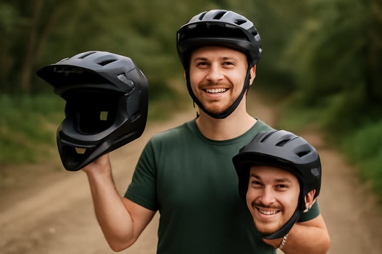 MTB E‑Bike Helmet Styles: Full‑Face vs Open‑Face