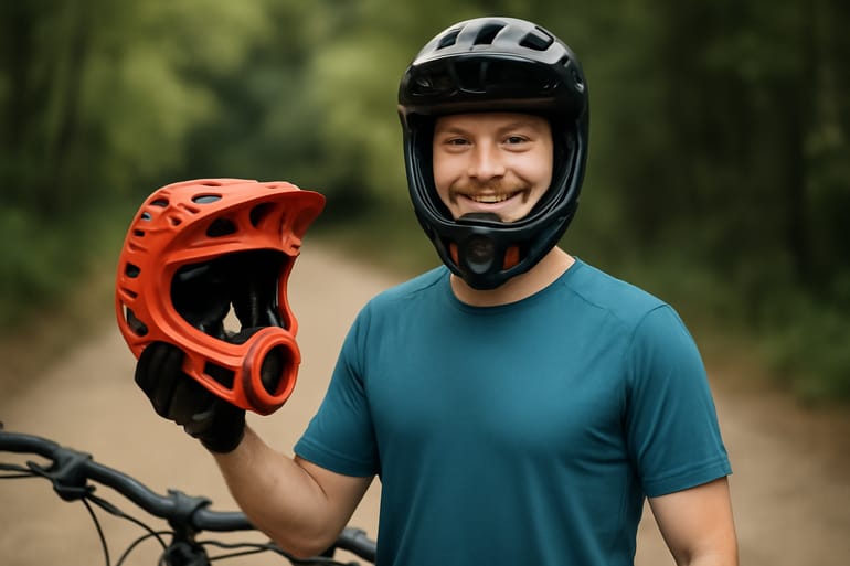 Ventilation and Comfort in MTB Full-Face Helmets