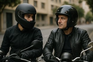 Full-Face vs Open-Face Helmets: The City Rider’s Guide