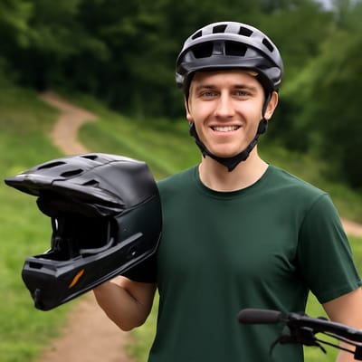 Full‑face vs open‑face: which helmet style fits downhill e‑MTB?