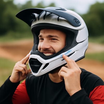How should an MX helmet fit? Simple tests