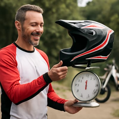 How light is light enough for trials riding?