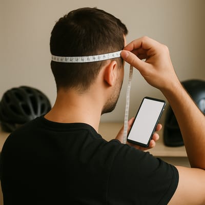 Step-by-step: measure your head correctly