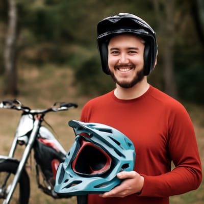 Why trials riding needs a different helmet