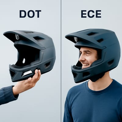 How are DOT and ECE standards actually different?