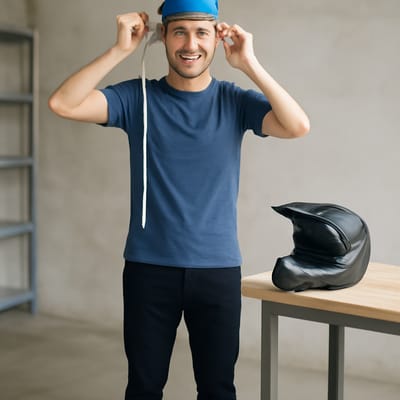 How do you measure your head and choose the right size?