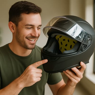 How does MIPS work inside a full-face helmet?