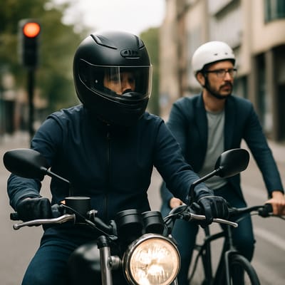 Full-face vs open-face: what works best in the city?