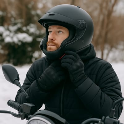 Fit with winter layers and glove‑friendly controls