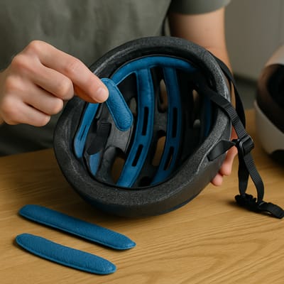 What makes bicycle helmet cushions so important?
