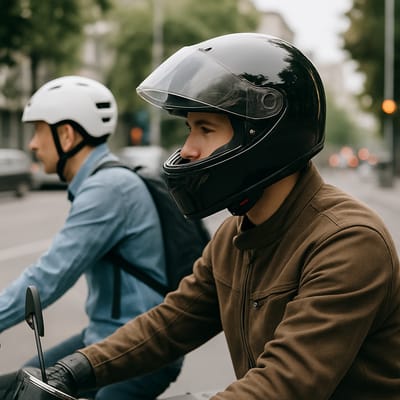 Comfort, airflow, noise, and visibility in urban traffic