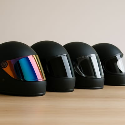 Choosing your tint: iridium, smoke, clear, gradient